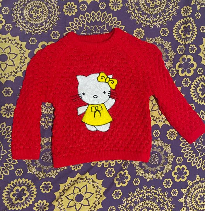 Gambar SWEATER JAKET CARDIGAN RAJUT KNITE ANAK PEREMPUAN CEWEK HELLO KITTY MERAH USIA 2 3 4 TAHUN BAYI BALITA GIRL LENGAN PANJANG MODIS ELEGAN TRENDY MODL TERBARU MODERN BRANDED PREMIUM KARDIGAN SWITER HK HELLOKITTY FASHION KOREA STYLE EXECUTIVE MURAH TERMURAH dari CTTOPED undefined Tokopedia
