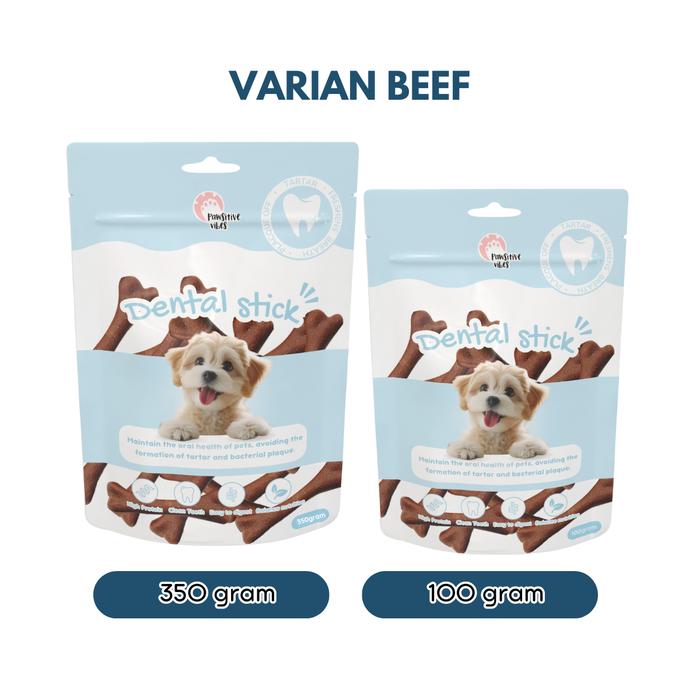 Gambar Snack anjing - dental stick anjing - pembersih gigi anjing yaho dental - Sapi, 350 gram dari Pawsitive Official undefined Tokopedia