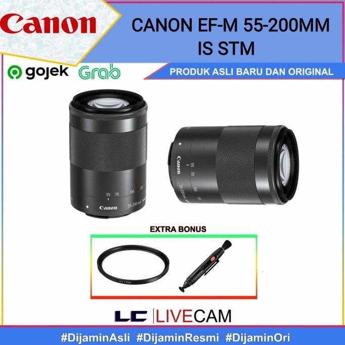 Jual _@D@_ CANON EF-M 55-200 IS STM / LENSA CANON 55-200MM F/4.5 