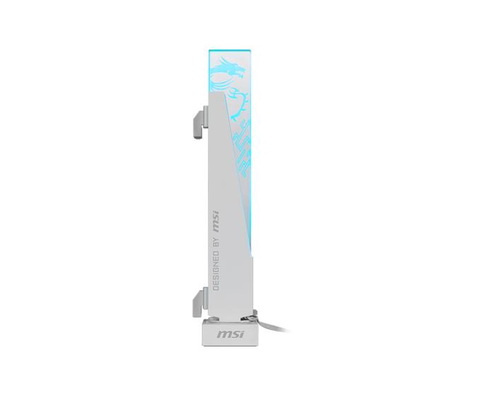 Gambar MSI MPG ARGB GRAPHICS CARD STAND VGA HOLDER - Putih dari distributorkomputer Kota Administrasi Jakarta Pusat Tokopedia