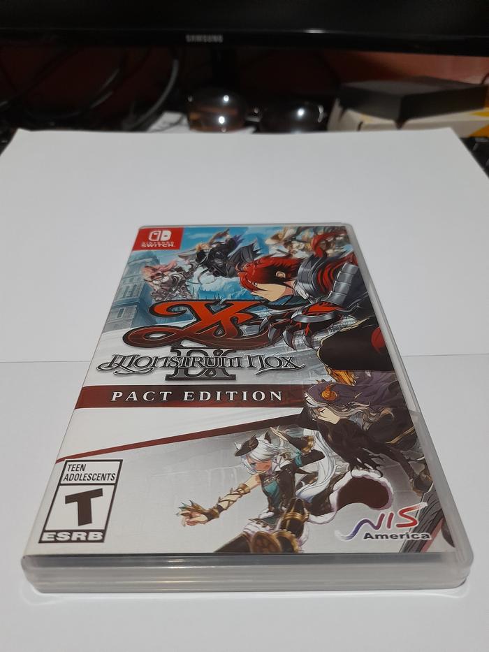 Ys Ix Monstrum Nox Pact Edition Pure Usa Game Nintendo Switch