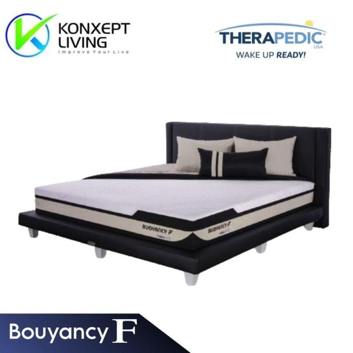 Gambar Therapedic Kasur Springbed BUOYANCY F Headboard Sprint Fullset Size 180x200 - Spring Bed dari Konxept Living undefined Tokopedia