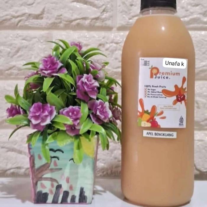 Gambar cold pressed juice-premium juice apel mix bengkuang-1000ml dari UNAFA KITCHEN undefined Tokopedia