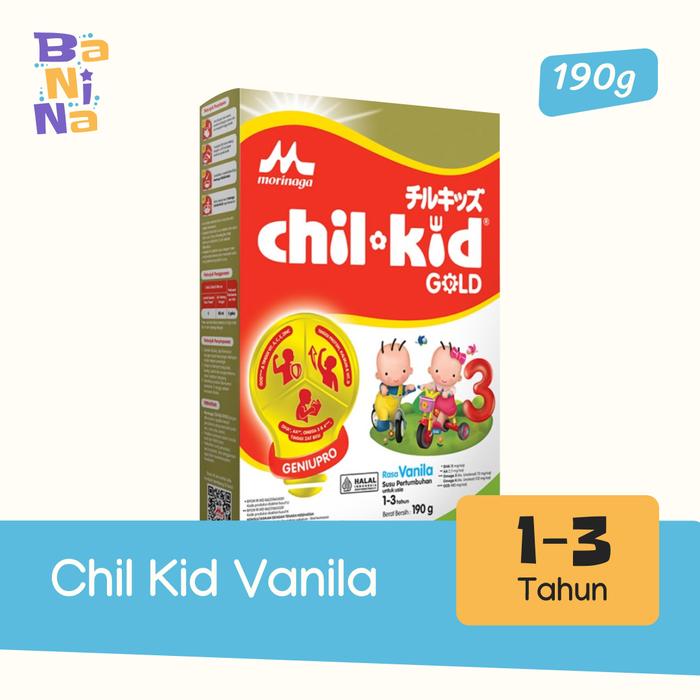Gambar Morinaga Chil Kid Vanila, Madu 190g Susu Formula Bayi 1-3 Tahun - Vanila dari Banina Mom &amp; Kids Jakarta undefined 5 Tokopedia