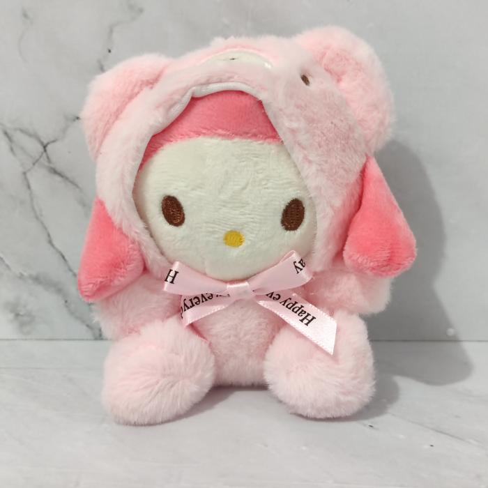 Gambar Gantungan Boneka Sanrio Lucu / Fluffy Doll (Cinnamoroll, Pocchacco) - Pink Tua dari Mariicaca undefined Tokopedia