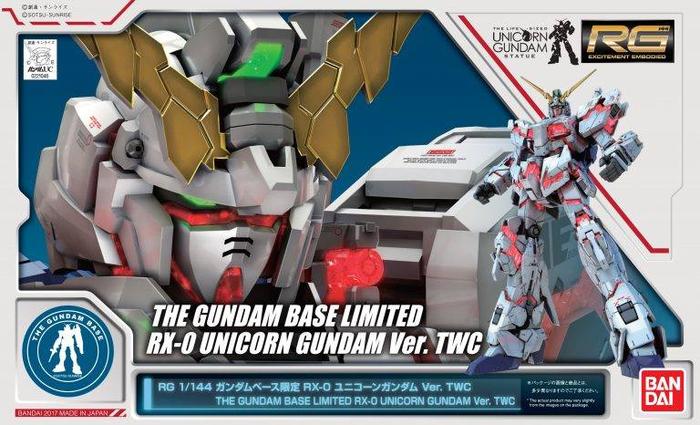 Gambar Bandai RG 1/144 Unicorn Gundam Ver TWC dari Terminal Plastik Makassar undefined Tokopedia