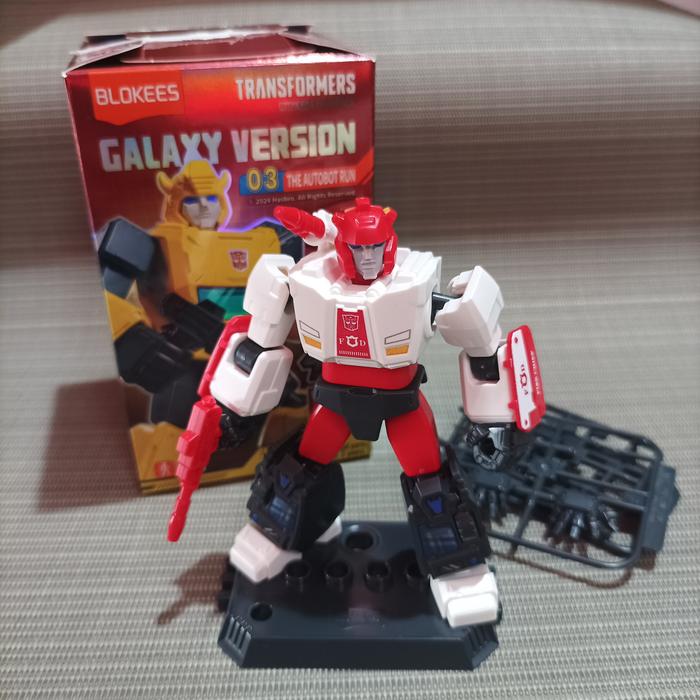 Gambar Blokees transformers galaxy version 03 blind box - Red alert dari Blood Axe Toys & Hobbies undefined Tokopedia