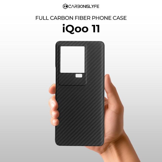 Gambar Full Carbon Fiber Phone Case - IQOO 11 Series dari Solanust Store undefined Tokopedia