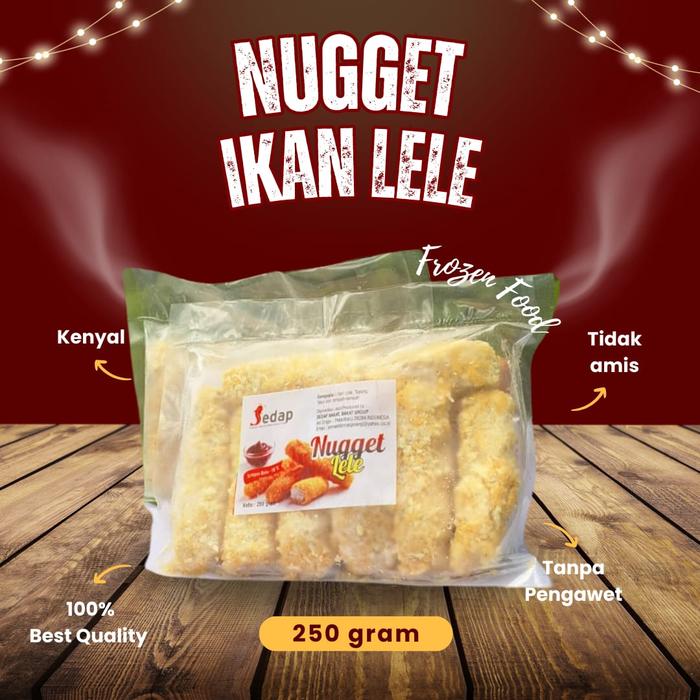 Gambar Nugget Ikan Lele/Ikan Patin 250 gram - lele dari PT Sedap Bakat Group undefined Tokopedia
