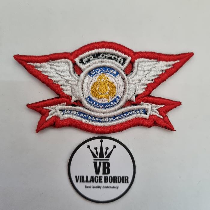 Gambar LOGO LANTAS/POLANTAS BORDIR TIMBUL | BEST QUALITY EMBROIDERY - PELOPOR LANTAS dari Village Bordir undefined 4 Tokopedia