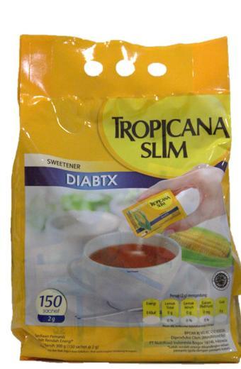 Gambar Tropicana Slim Stevia Sweetener (100 pcs) - Diabtx 150S dari Fla Vo undefined Tokopedia