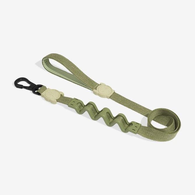Gambar Tersedia Zee Dog Moss Ruff Leash 2.0 Tali Tuntun Anjing Premium Shock Absorbent - S - Small dari juanwaldani undefined Tokopedia