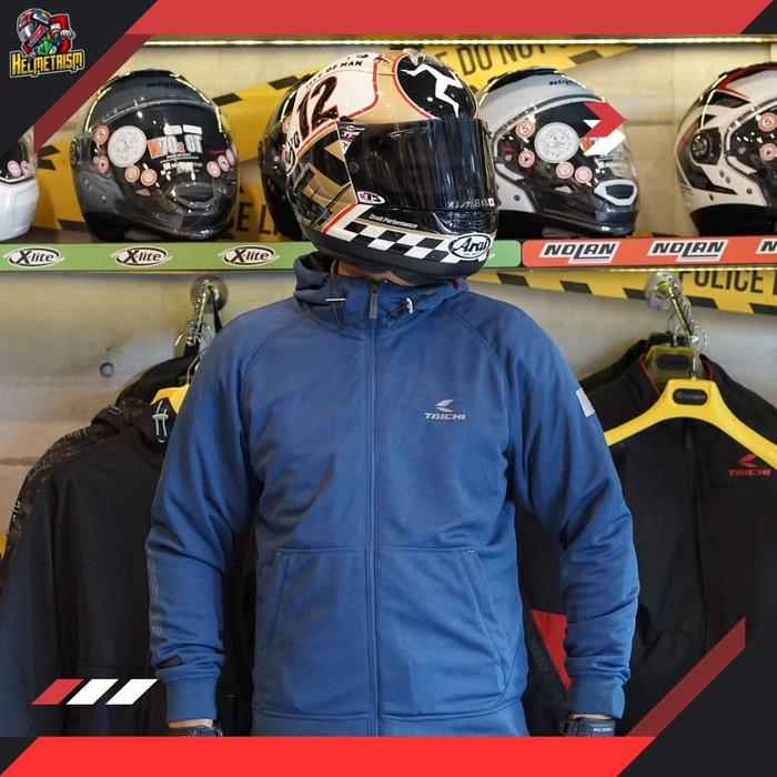 Gambar Jacket Taichi RSJ 333 Air Track Parka - Jaket motor - Navy, L dari Helmetrism undefined Tokopedia
