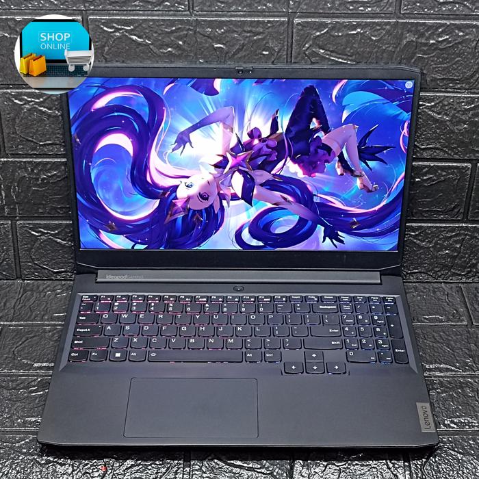 Jual Laptop Lenovo Ideapad Gaming AMD Ryzen 5600H 16/512GB RTX