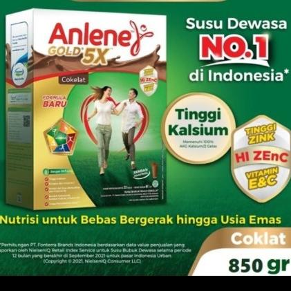 Gambar Anlene Gold Plus Coklat 850gr / Anlene Gold Plus 5x susu bubuk Coklat dari Johanshenpedia undefined Tokopedia