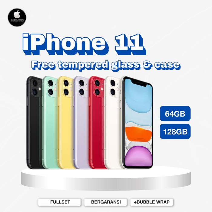 Gambar IPHONE 11 64GB 128GB IBOX INTER LIKE NEW - 64GB INTER dari MS Mobile Store Cianjur undefined Tokopedia