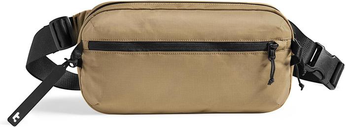 Gambar tomtoc 3.5L Sling Bag with RFID Blocking, Crossbody Bag Chest Shoulder Pack for Men and Women, Water-resistant Lightweight Carry Casual Bag for Travel, Daily Use - Khaki dari TOMTOC INDONESIA undefined Tokopedia