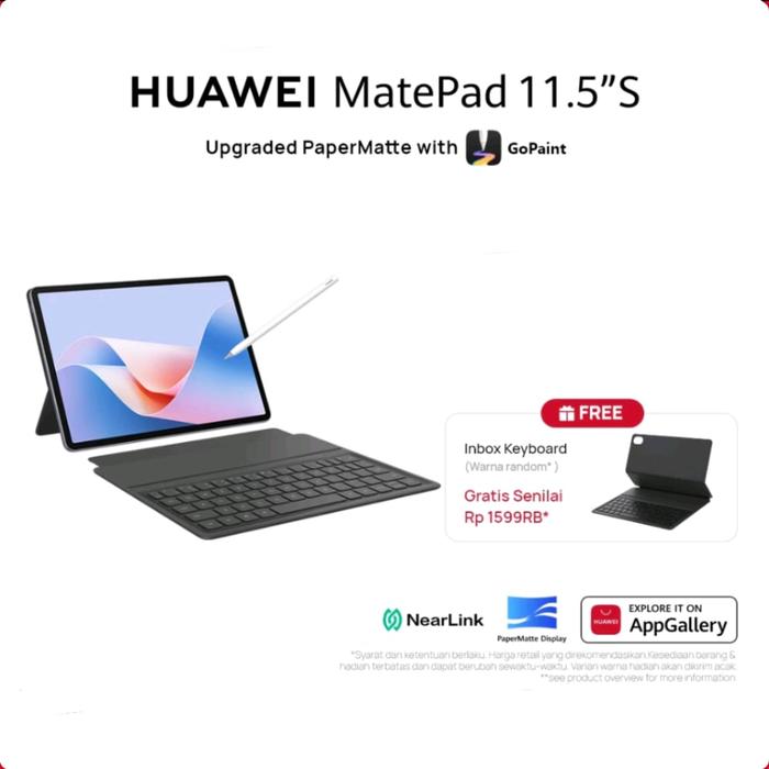 Gambar Huawei Matepad 11.5S Papermatte New - Grey dari RestuHaPe undefined Tokopedia