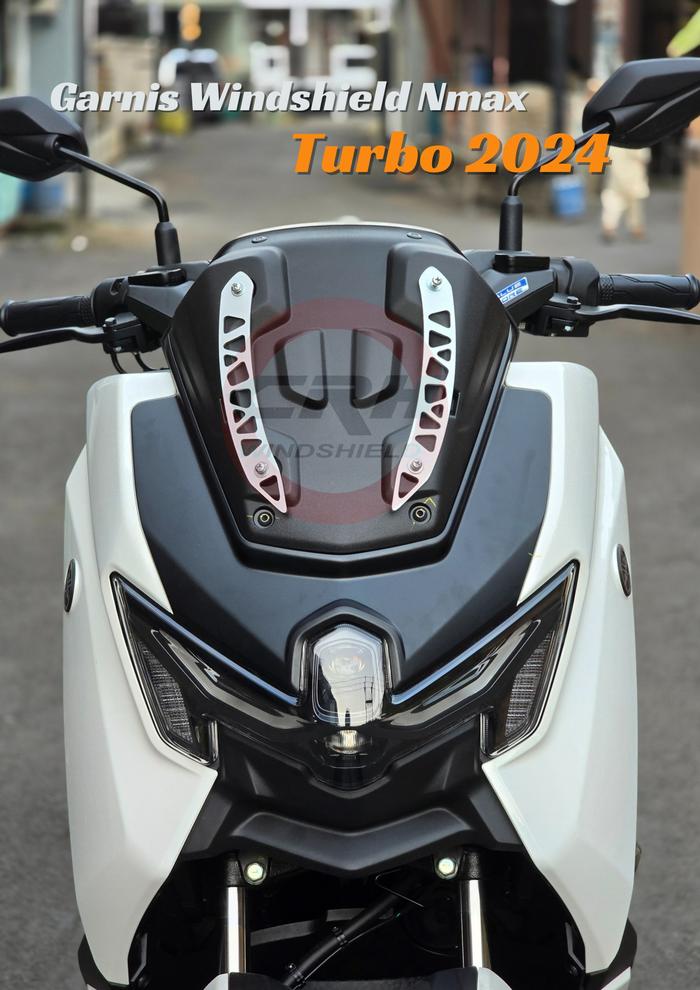 Gambar Garnis | Garnish Windshield Nmax Neo Turbo | Nmax Turbo | Garnis Nmax Turbo | Nmax 2024 - Type G dari CRH Windshield undefined Tokopedia