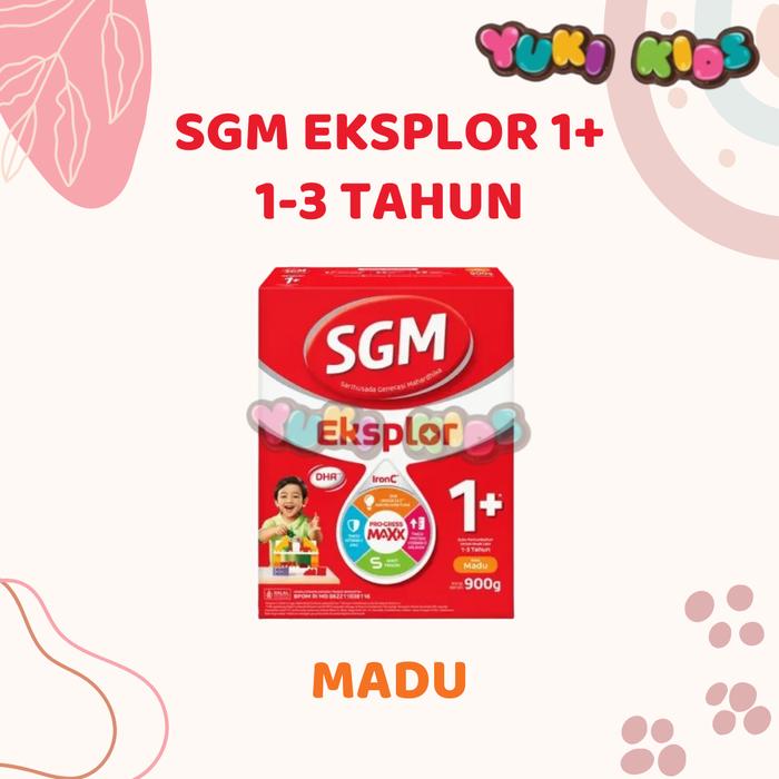 Gambar SGM Eksplor 1+ 900gr (1-3 Tahun) - Madu dari YUKI KIDS 16 undefined Tokopedia