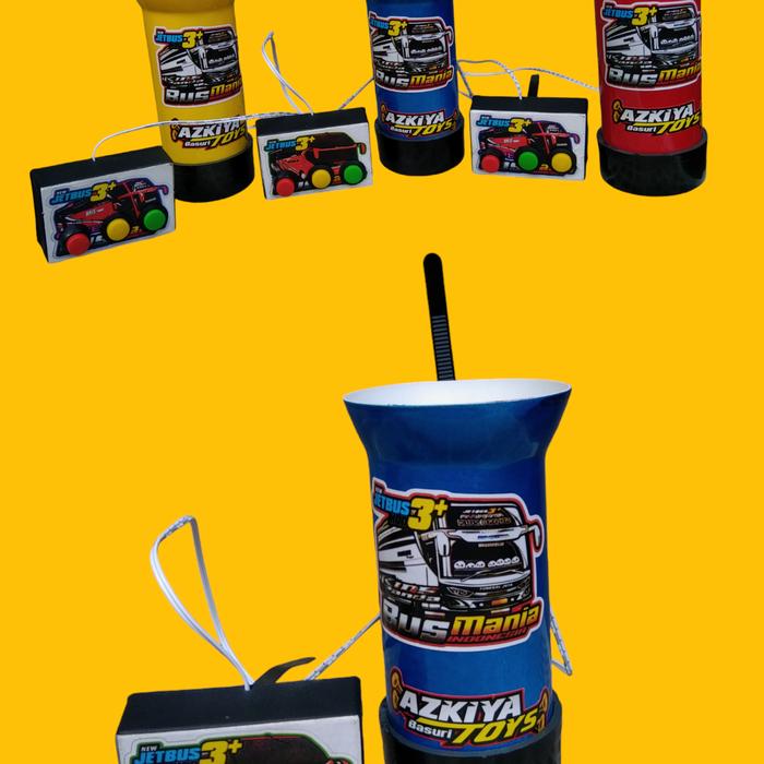 Gambar Telolet basuri sepeda anak versi modul - Biru dari Azkiyazafiratoys undefined Tokopedia