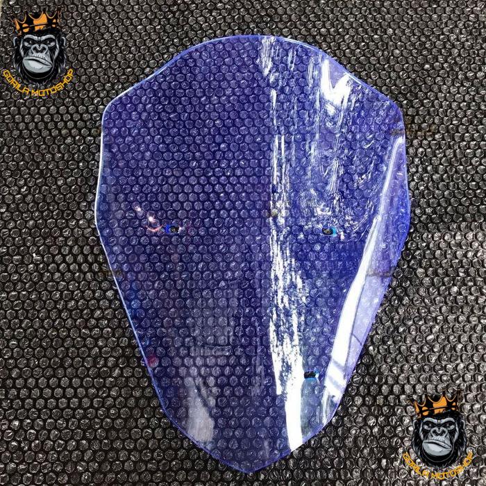Gambar Visor Windshield Nmax New Turbo Neo 2024 Ocito Bubble Carbu. Windshield Nmax Terbaru 155 Turbo Neo Bubble carbu - ICE BLUE, 4 MILI dari GORILAMOTOSHOP undefined Tokopedia
