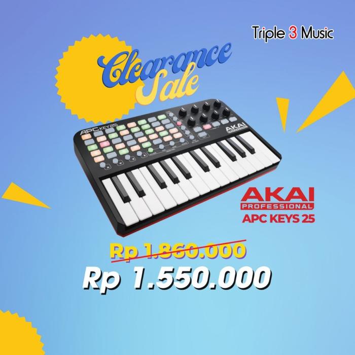 Gambar Akai APC Key 25 mk2 25 key MidiController - MK1 dari Triple3music undefined Tokopedia