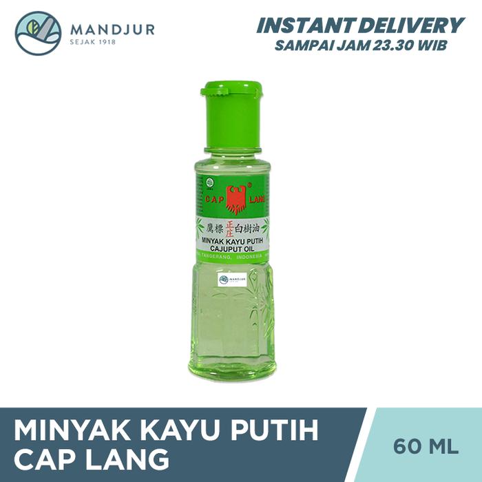 Gambar Minyak Kayu Putih Cap Lang 60 ml - Pereda Kembung dan Masuk Angin dari Apotekmandjurofficial undefined Tokopedia