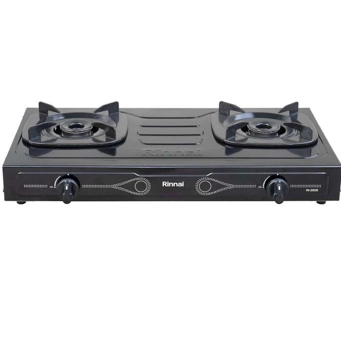 Gambar Rinnai RI-302S Kompor Gas 2 Tungku Sun Burner - RI302S, KOMPOR+SELANG - RI-202S, KOMPOR SAJA dari Jawa Electrik undefined Tokopedia