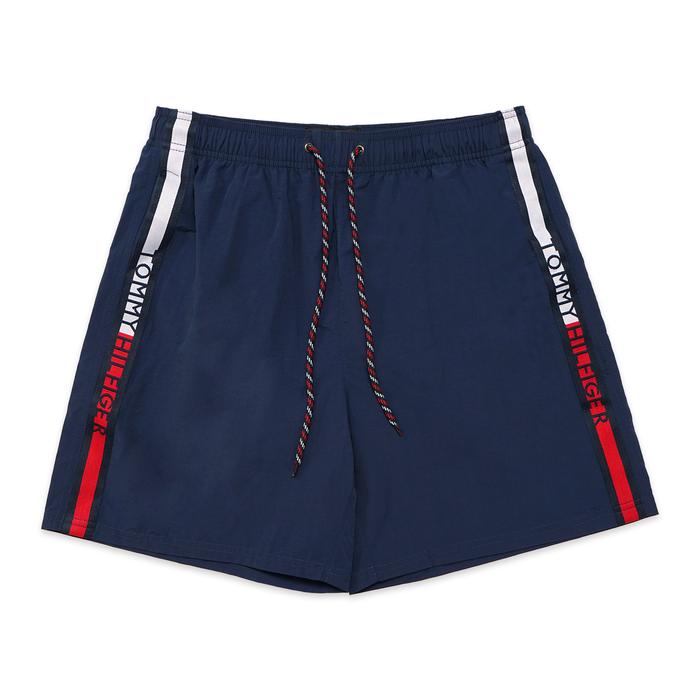 Gambar THFR Slim Fit Logo Tape Swim Shorts - Navy, L dari DARIO.ID undefined Tokopedia