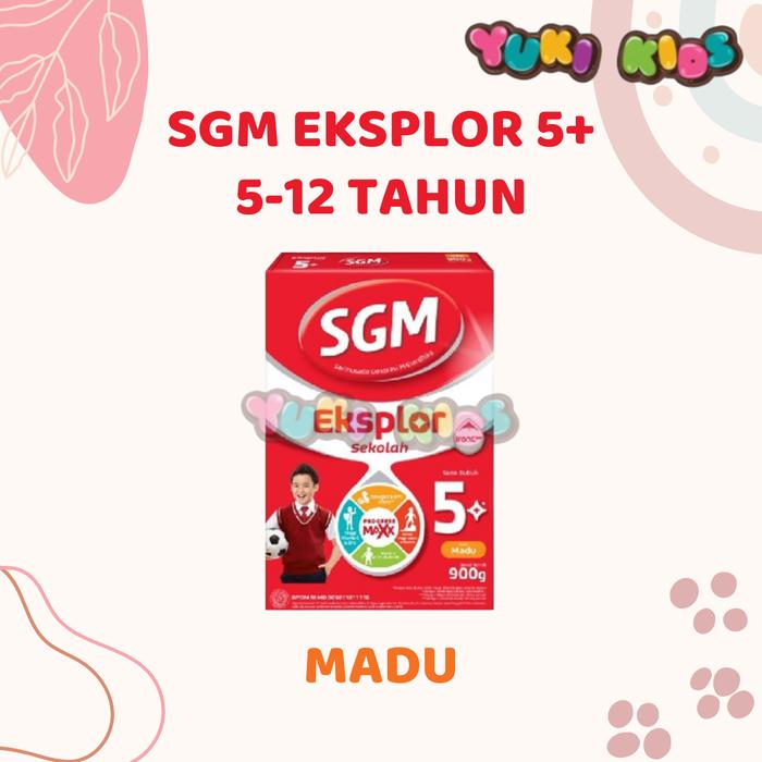 Gambar SGM Eksplor 5+ 900gr (5-12 Tahun) - Madu dari YUKI KIDS 16 undefined 5 Tokopedia