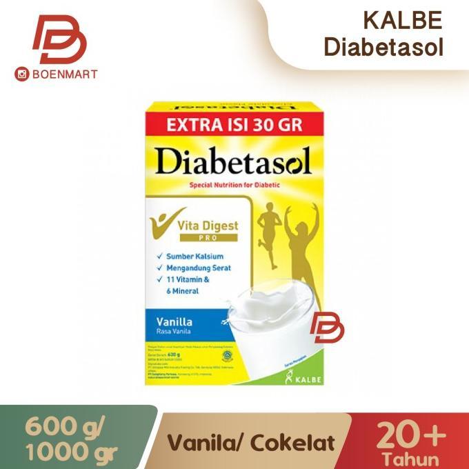 Gambar Best Seller Diabetasol 600 g - Vanila dari Akanuero undefined Tokopedia