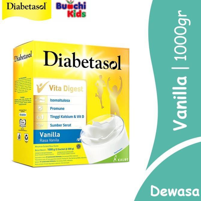Gambar Best Seller Diabetasol 1000gr - Vanilla dari Akanuero undefined Tokopedia