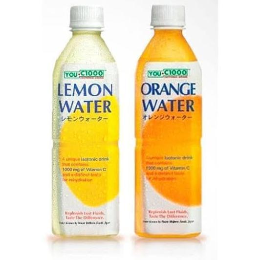 Gambar You C1000 Lemon Water & Orange Water 500Ml Kartonan (500Ml X 24 Btl) Original Best Seller - Lemon dari kedai cinta ko undefined Tokopedia
