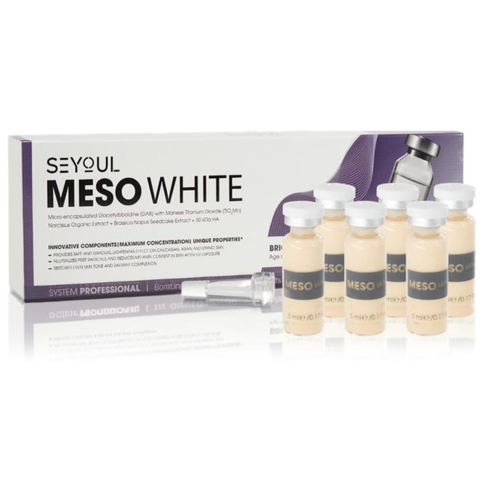 Gambar Terbaikk Seyoul Mesowhite Set Pemutih Kulit Sel Induk/Whitening Booster/ Sulam Bedak Di Rumah - 1 box dari Worldd Beauty undefined Tokopedia