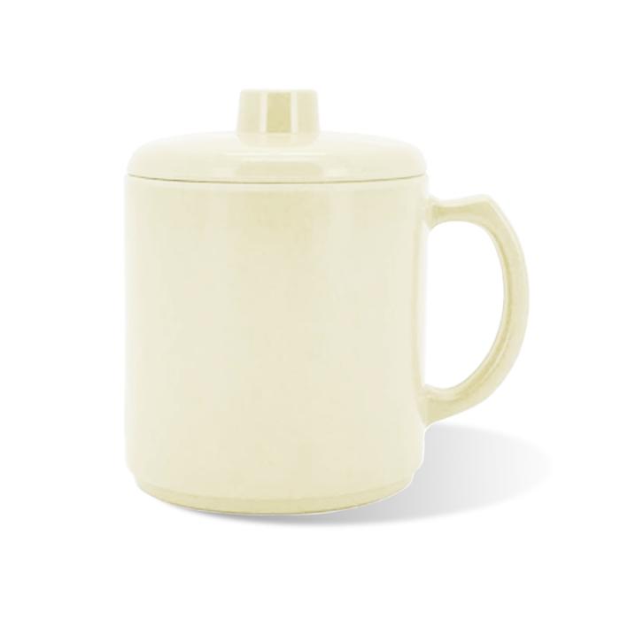 Gambar Onyx, Cangkir Mug + Tutup Besar 600ml: Melamin, Aman untuk Makanan, 3105C Polos - Cream dari Onyx Melamin undefined Tokopedia