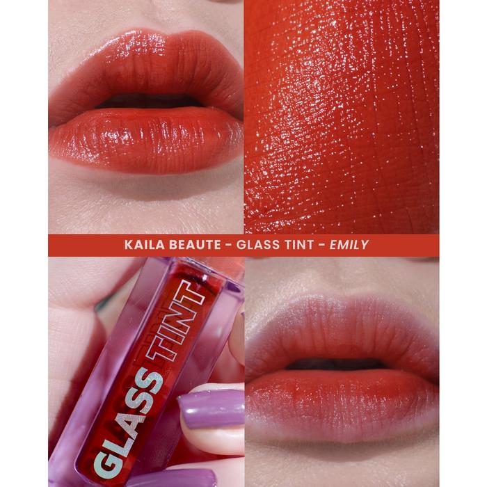 Gambar KAILA Beaute Glass Tint 3.9ml | Liptint Lip Tint Infused Transferproof - Emily, KAILA GlassTint dari NewBabyKids undefined Tokopedia