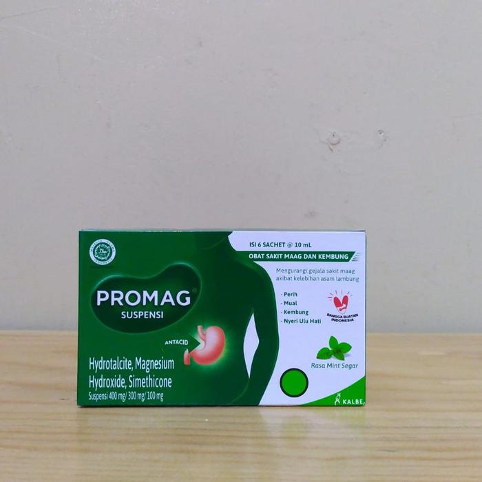 Gambar Promag Suspensi Box 6 Sachet 10 ml dari Apotek Yellow Green Farma undefined Tokopedia