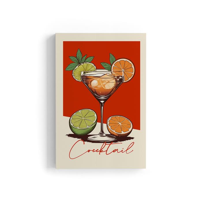 Gambar Hiasan Dinding Vintage Cocktail Cocok untuk pajangan dirumah atau di bisnis anda - 032 - A X032, 20x30 Cm dari Decomoora undefined Tokopedia
