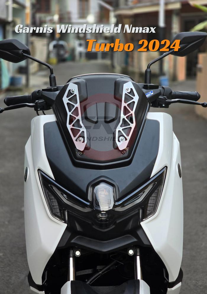 Gambar Garnis | Garnish Windshield Nmax Neo Turbo | Nmax Turbo | Garnis Nmax Turbo | Nmax 2024 - Type D dari CRH Windshield undefined Tokopedia