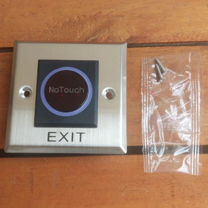 Gambar Exit Button Stainless No.Touch Exit Sensor - EXIT dari toko tekno asli undefined Tokopedia