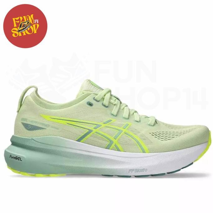 Gambar Sepatu Lari Asics Gel-Kayano 31 Wide Women'S Running Shoes Cool Matcha/Light Celadon - 1012B671.300 Original Best Seller - 39 dari Rezky konveksi undefined Tokopedia