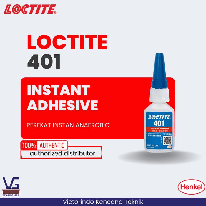 Gambar Loctite 401 Instant Adhesive - 20 ml dari VKT STORE undefined Tokopedia