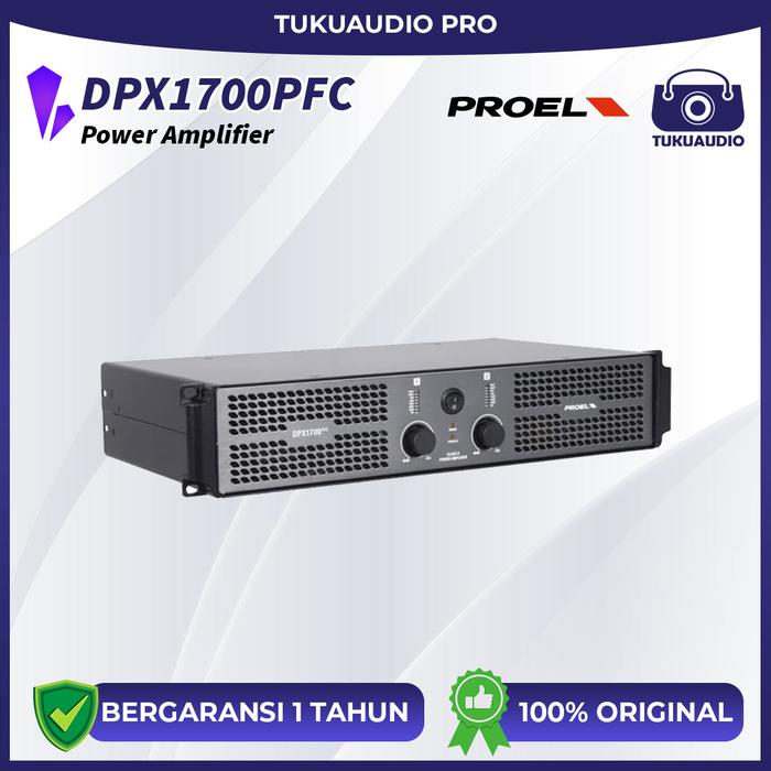 Gambar Proel DPX 1700PFC DPX1700PFC - Class D Power Amplifier dari Tukuaudio Store undefined Tokopedia