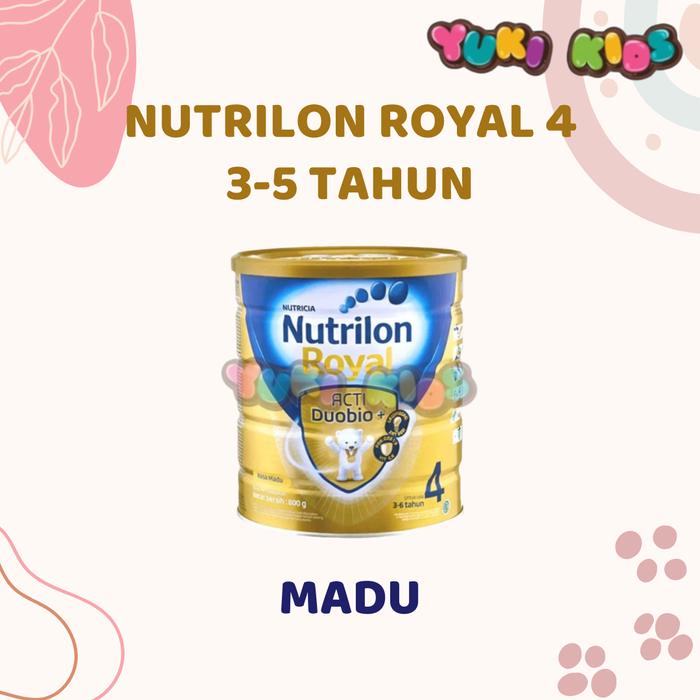 Gambar Nutrilon Royal 4 800gr (3-6 Tahun) - Madu dari YUKI KIDS 16 undefined Tokopedia
