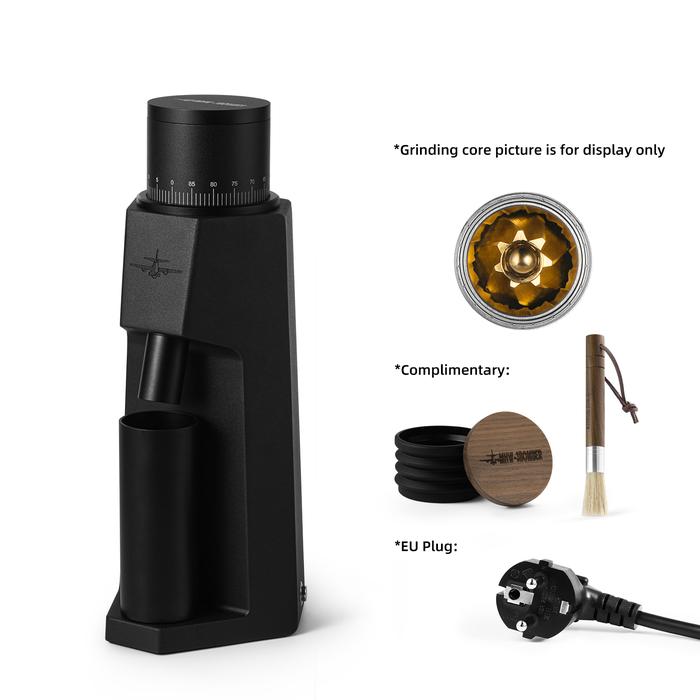 Gambar MHW-3BOMBER - NEW VERSION Sniper Electric Coffee Grinder Seven Star Titanium Coated Core Grinding / Mesin Giling Biji Kopi elektrik alat giling kopi Premium berkualitas garansi resmi original mhw3bomber - Hitam dari Trosten undefined Tokopedia