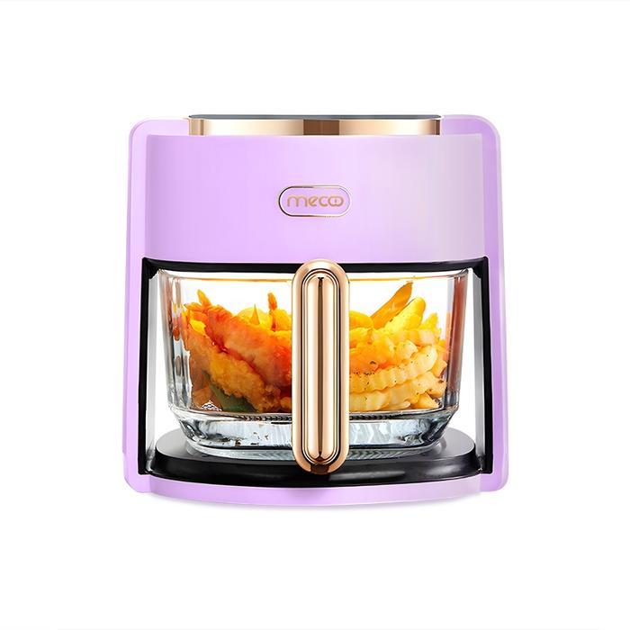 Gambar Mecoo Air Fryer Digital Transparan Most Aesthetic Penggorengan Tanpa Minyak 650 Low Watt - Ungu dari Doyanmasak.id undefined Tokopedia