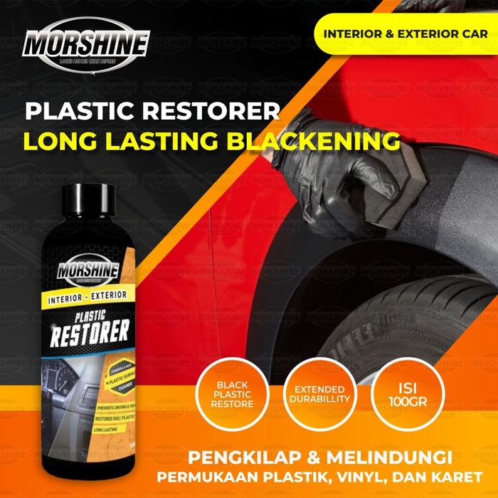 Gambar MORSHINE TRIM & PLASTIC RESTORER FENDER DASHBOARD 100g - Plastic Restore dari Cheap Me undefined Tokopedia