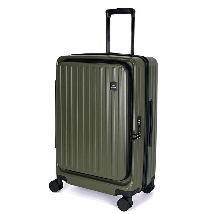 Gambar Navy Club Emerald Koper Hardcase PC - 4 Roda Putar TSA Lock - Size 29 Inch - Armygreen dari Navy Club undefined Tokopedia