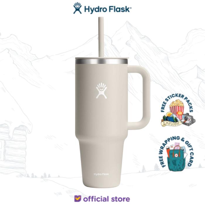 Gambar Thermos Mug Hydro Flask All Around Travel Tumbler 40 oz / 1132 ml Oat dari Pilipili_NEW undefined Tokopedia
